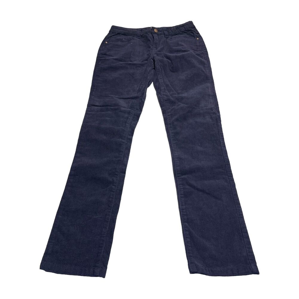 Kidpik Pants Girls 14 Purple Corduroy 5-Pockets Mid-Rise Classic Straight Leg